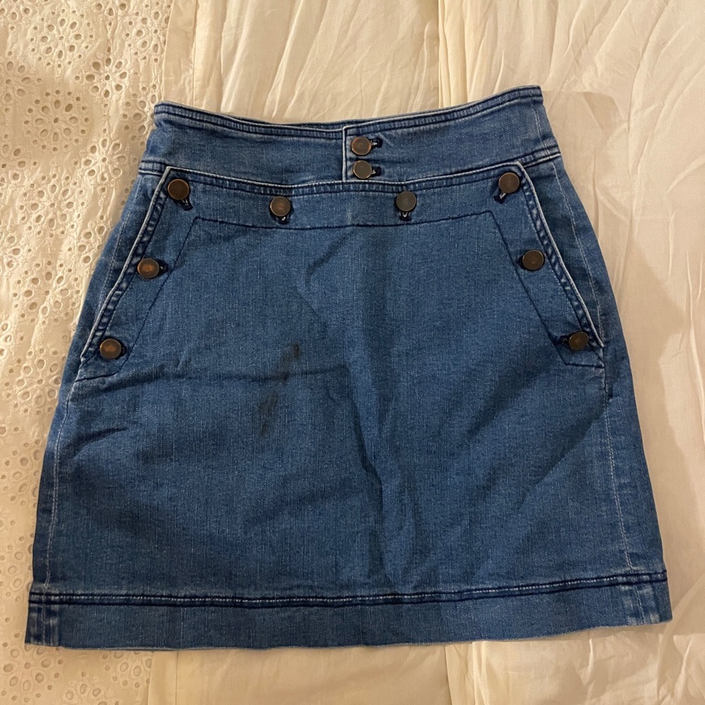 Club Monaco Demin Skirt